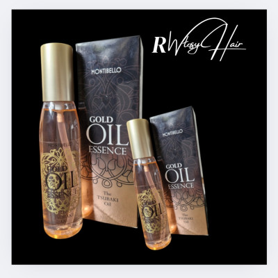 Montibello Gold Oil Essence Różowy Olejek do Włosów 130ml – Lekkość i Blask Twoich Włosów