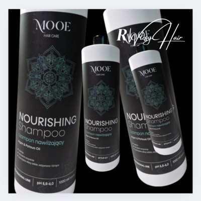 Szampon Nawilżający MOOE 1L – Intensywne Nawilżenie i Pielęgnacja Włosów